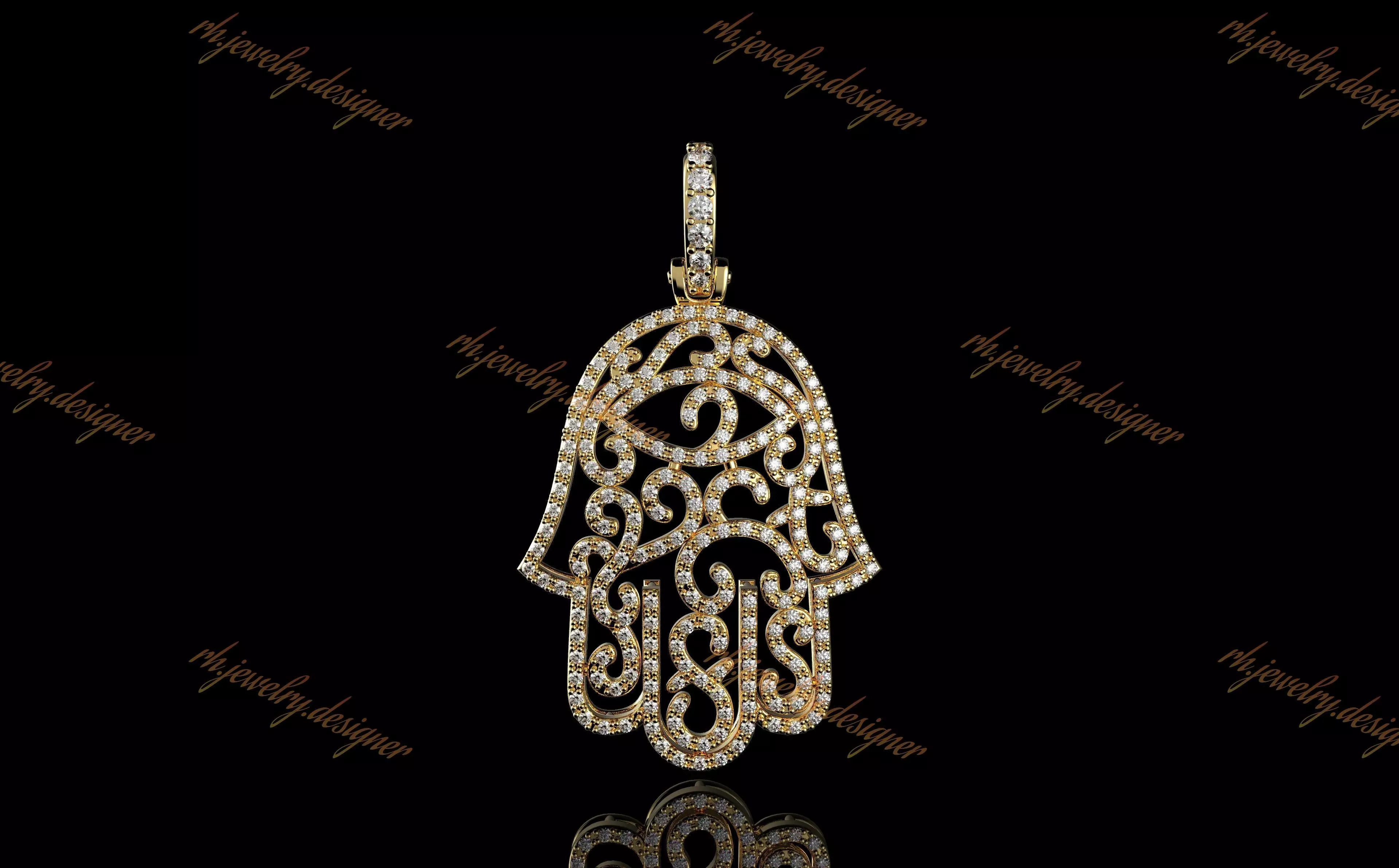 Gold N1028 3D print model_0