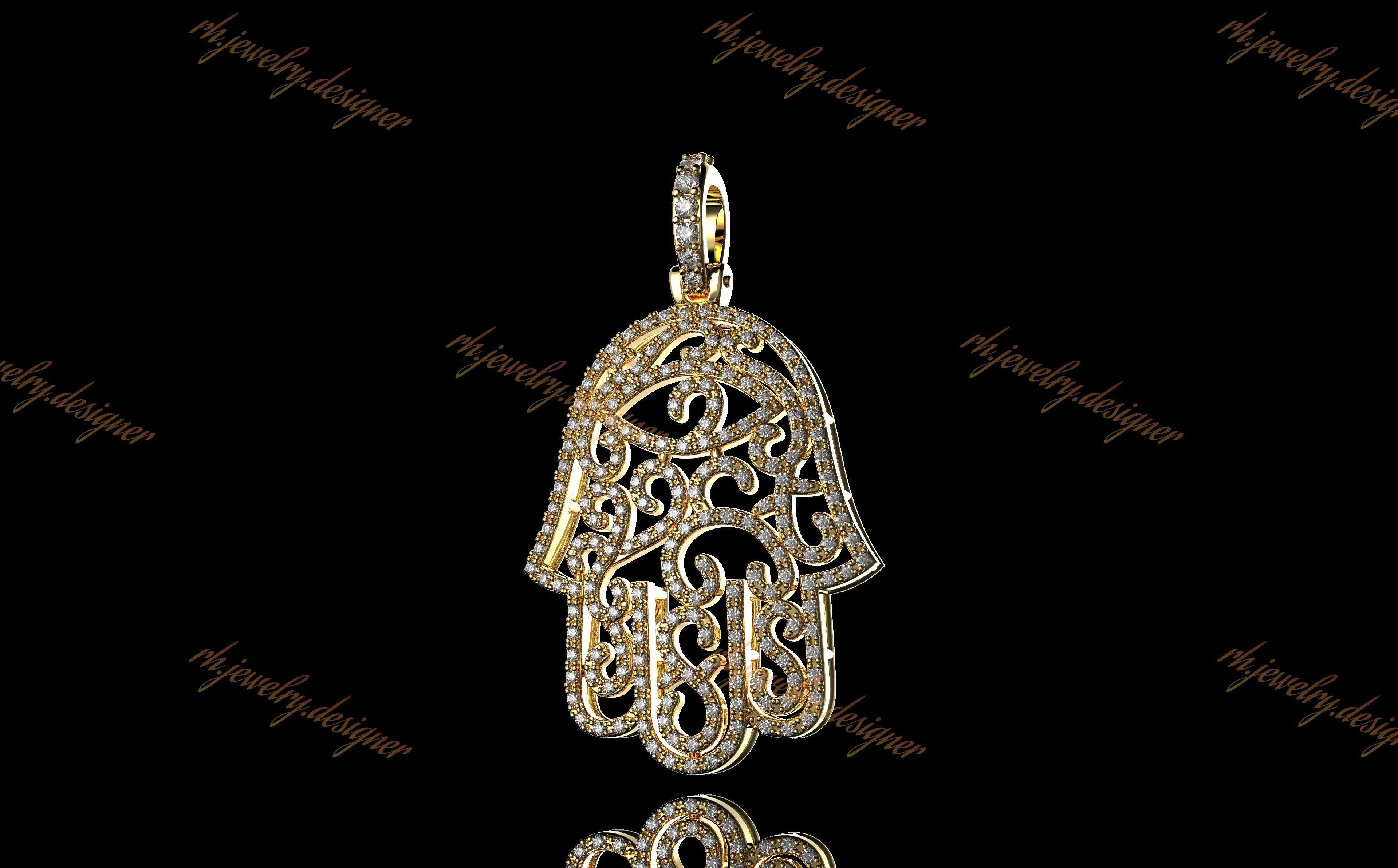 Gold N1028 3D print model_4