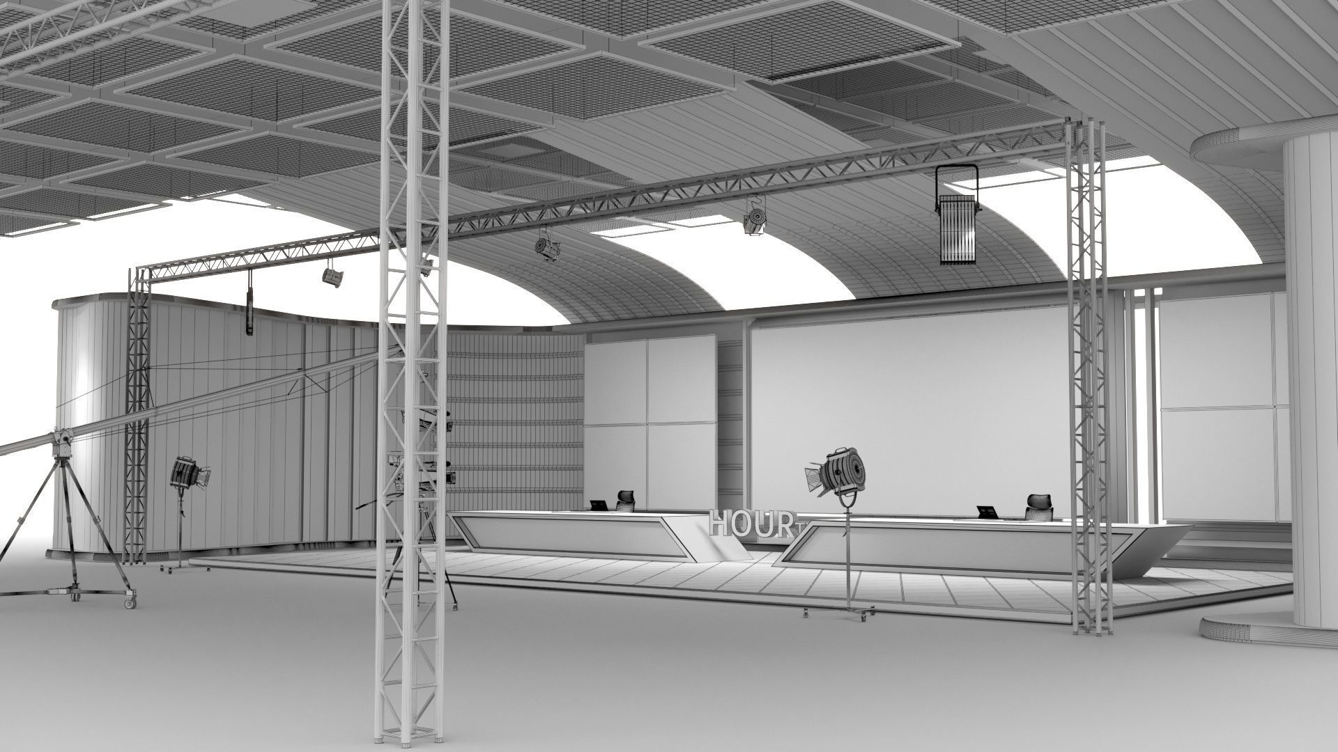 VR Studio SD 29 3D model_7