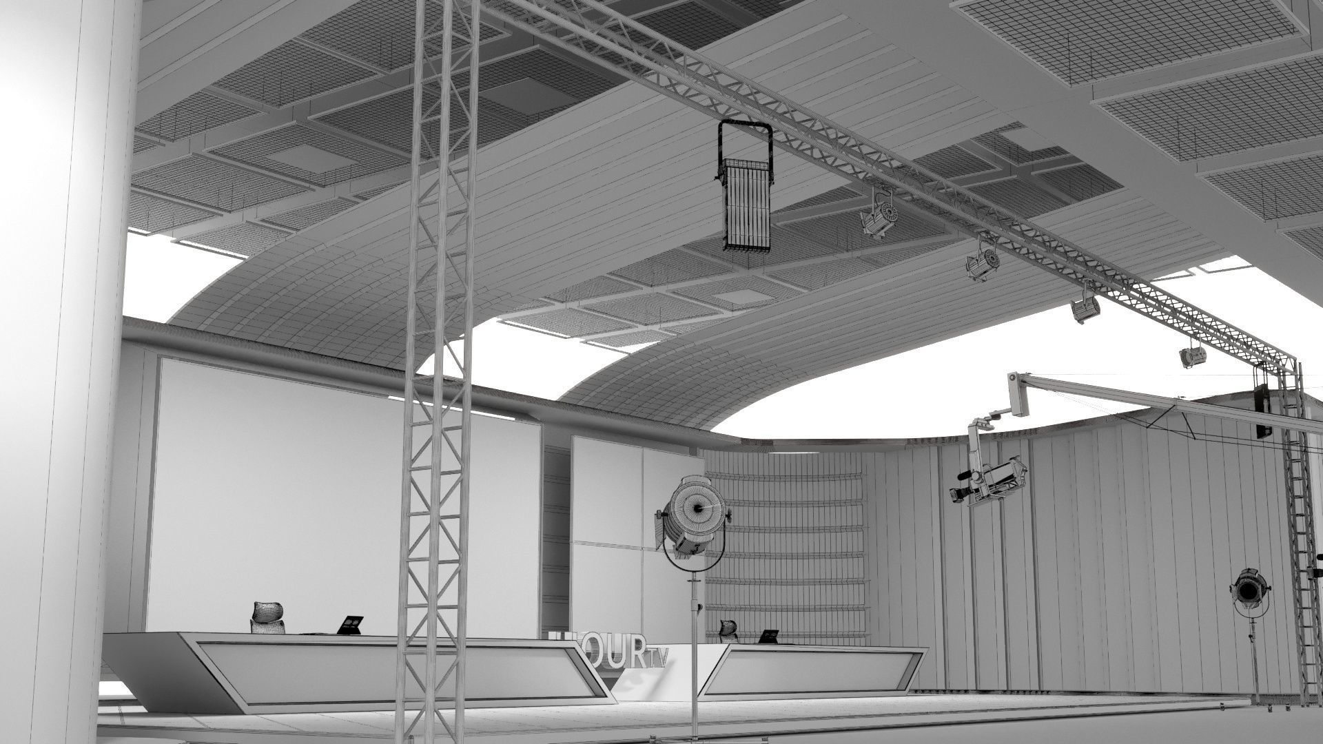 VR Studio SD 29 3D model_9