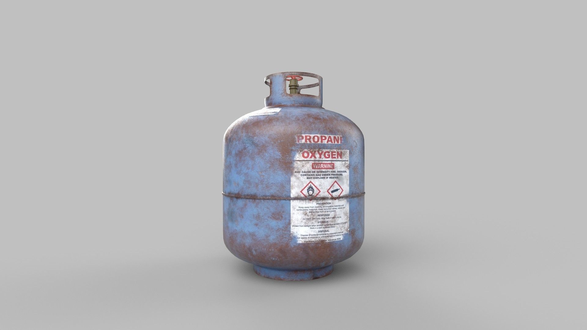 gas cylinder 3D model_4