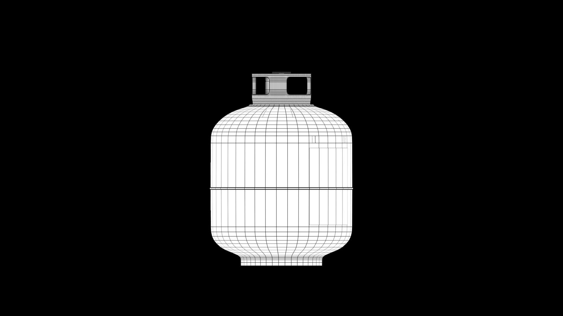 gas cylinder 3D model_6