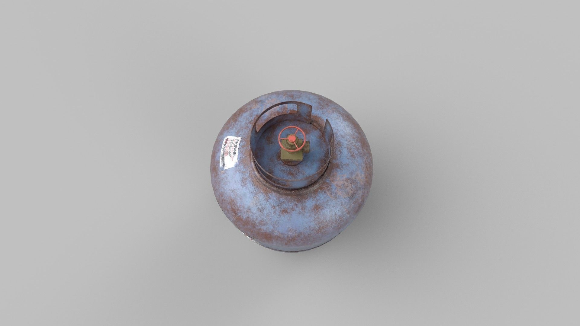 gas cylinder 3D model_5