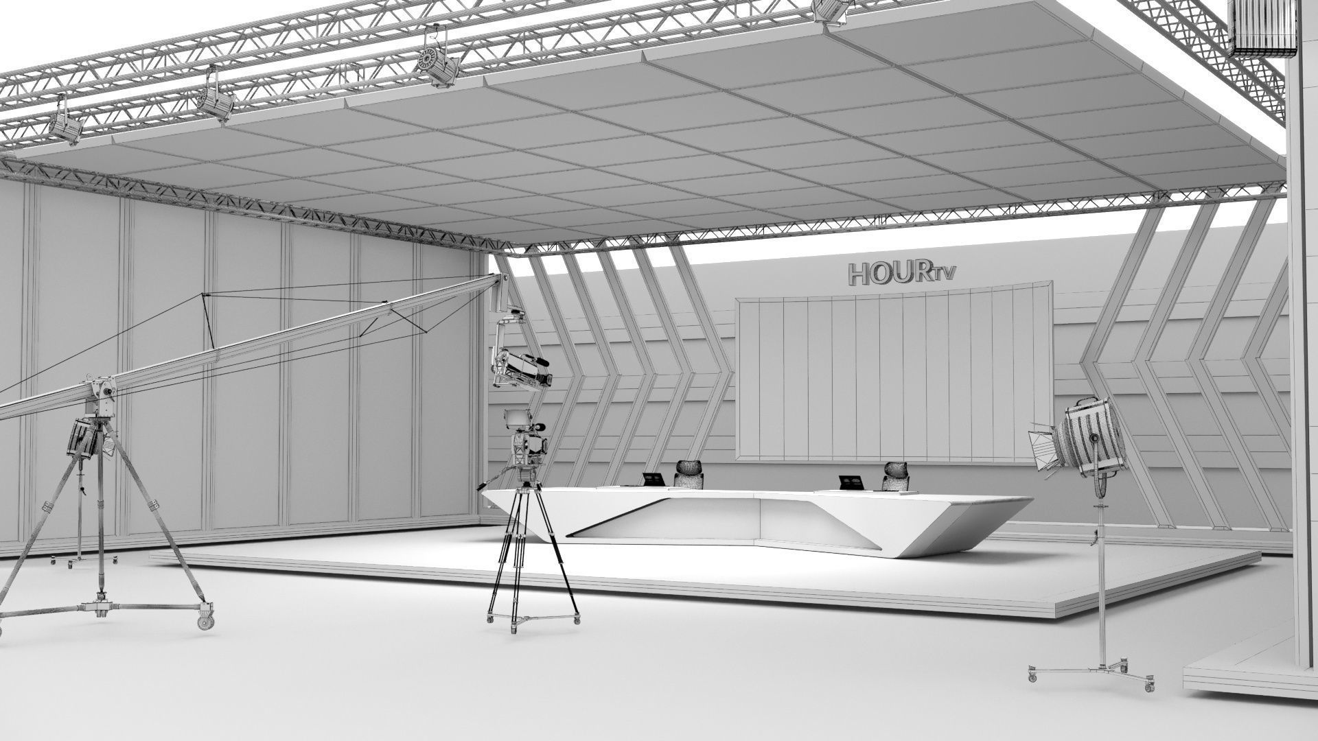 VR Studio SD 30 3D model_7