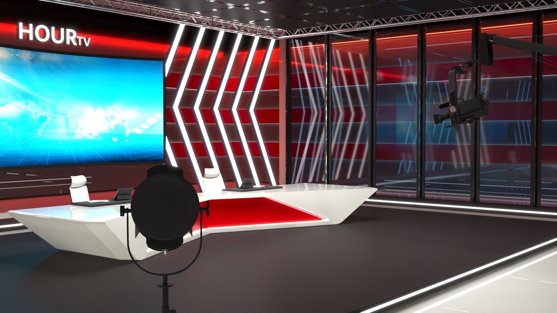 VR Studio SD 30 3D model_2