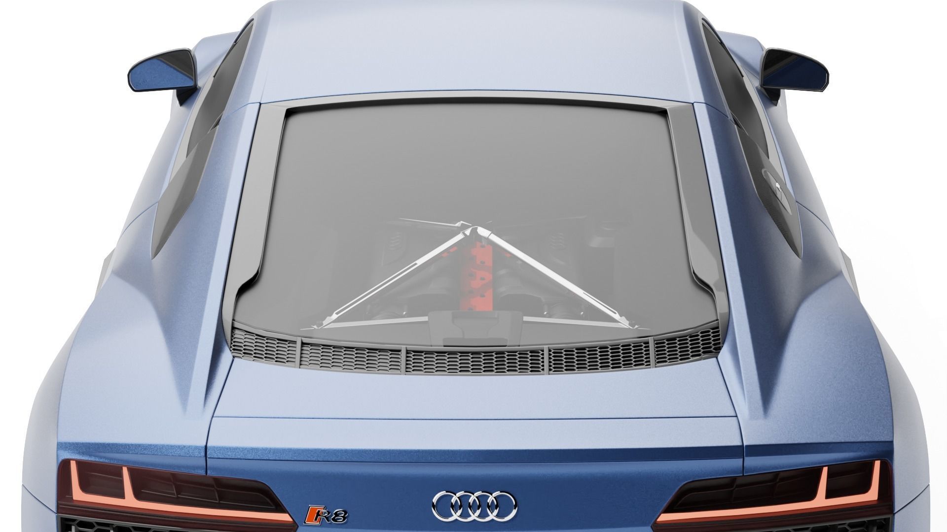 Audi R8 V10 3D model_4