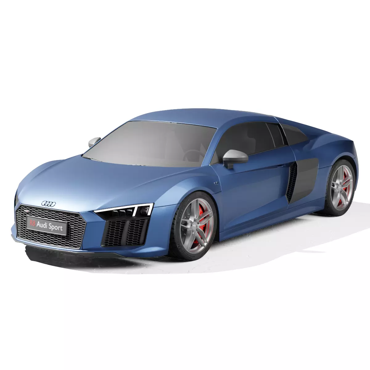 Audi R8 V10 3D model_0