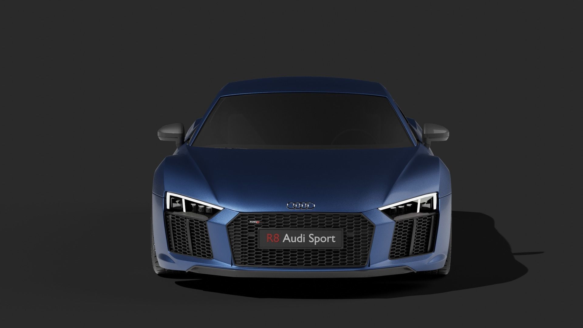Audi R8 V10 3D model_11