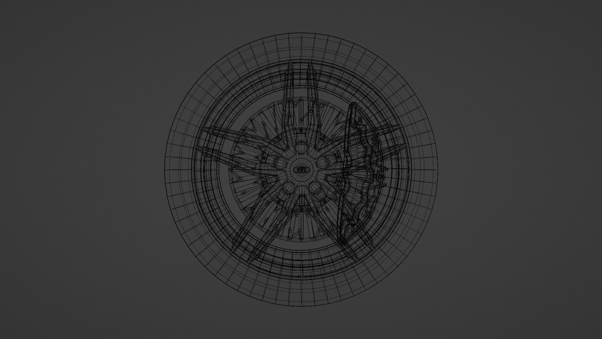 Audi R8 V10 3D model_14