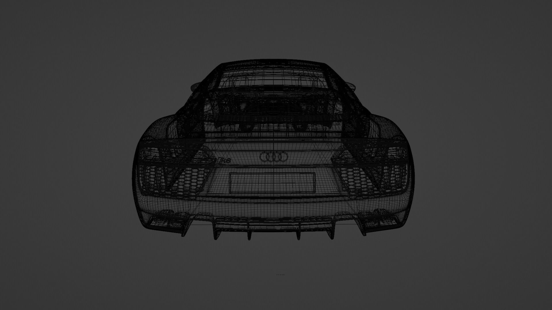 Audi R8 V10 3D model_13