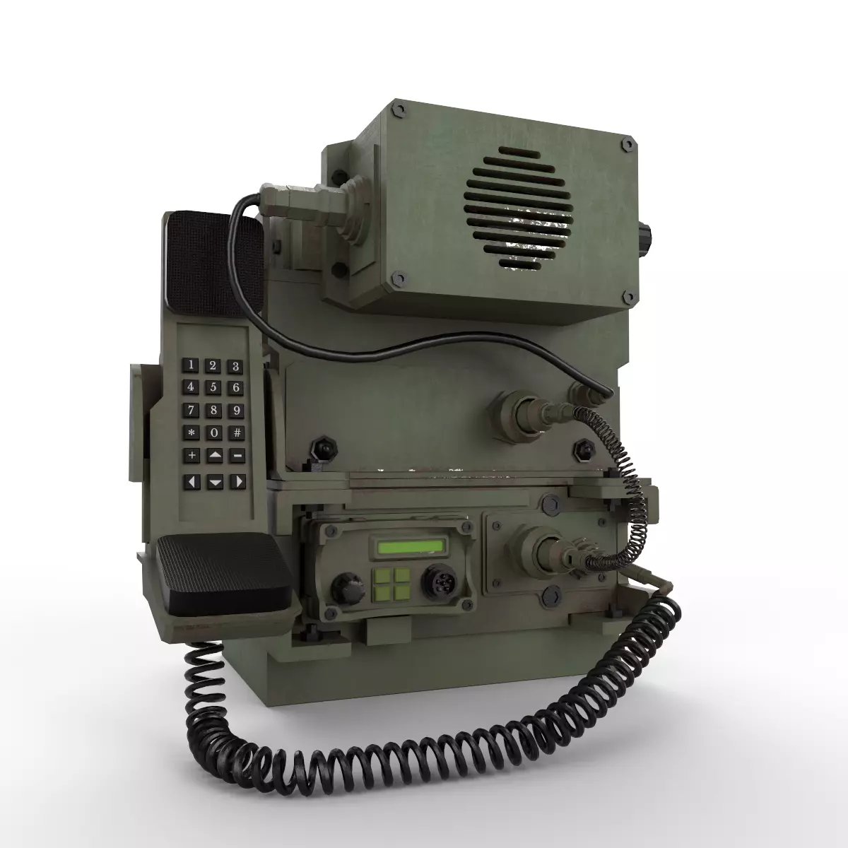 Military Radio 3D model