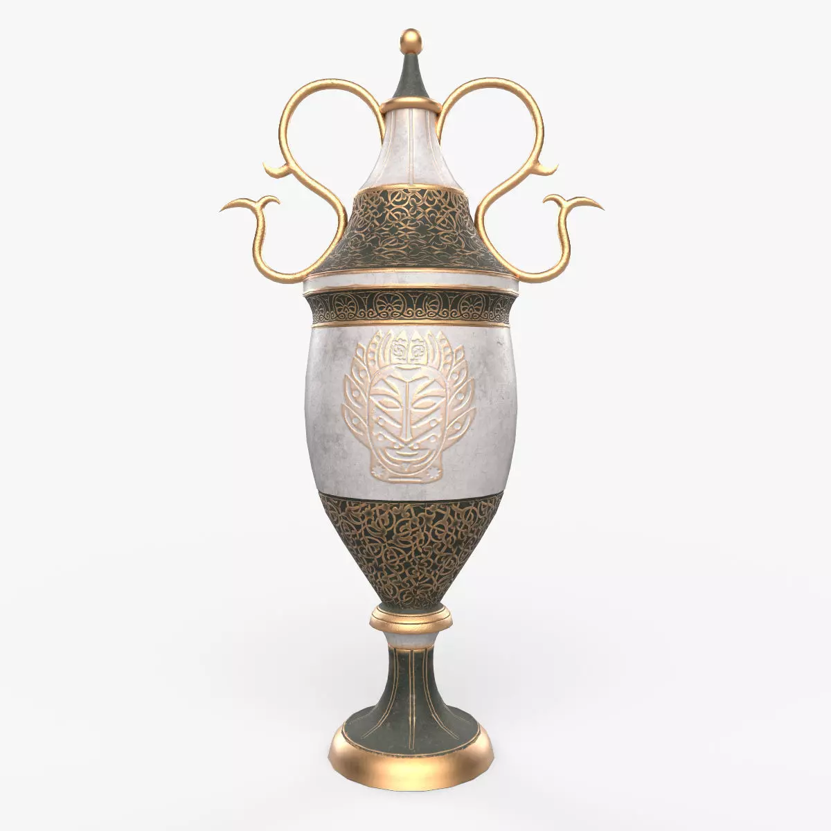 Vintage Vessel 3D model_0