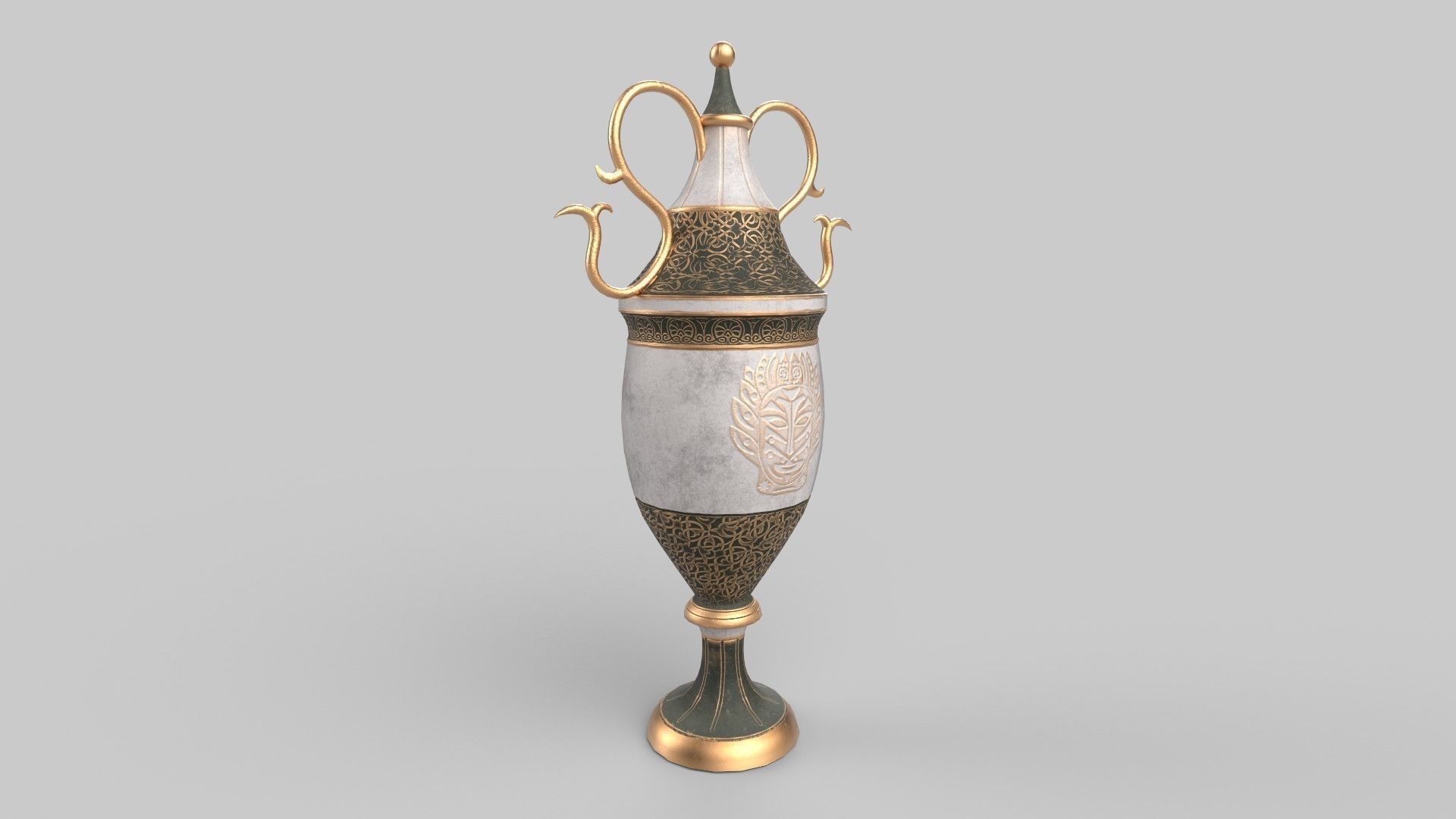 Vintage Vessel 3D model_1