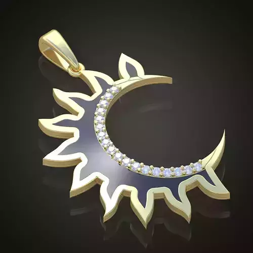 Exclusive Pendant model 3D 0160 printable model