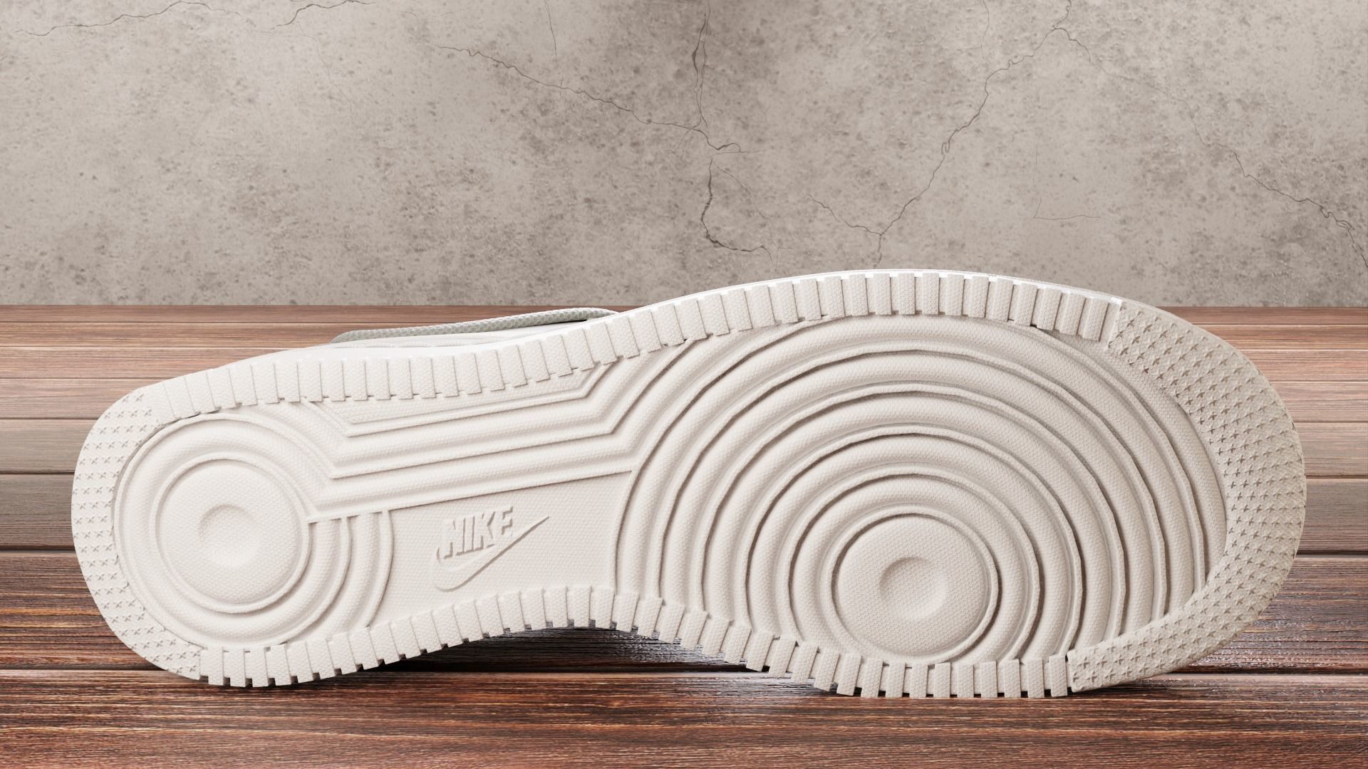 Nike Air Force 1  3D model_5