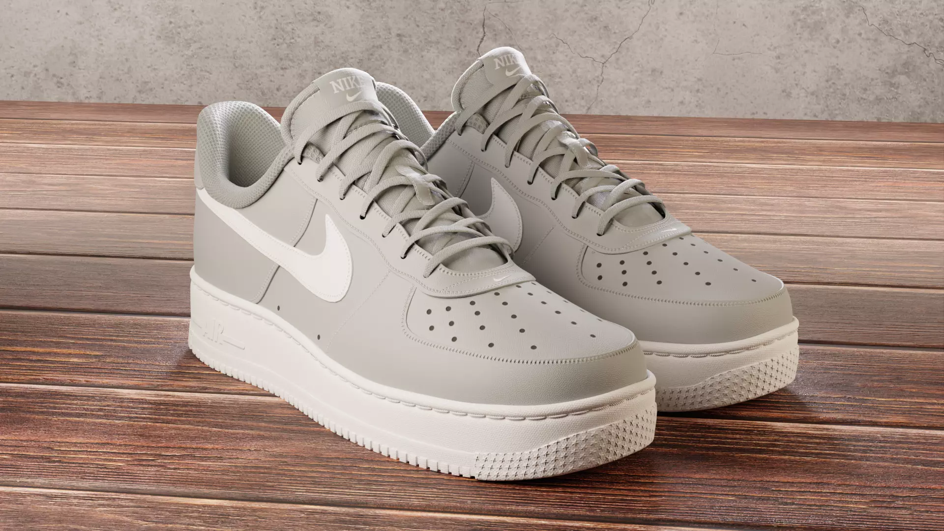 Nike Air Force 1  3D model_0