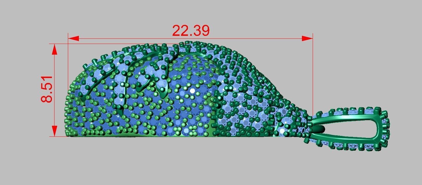 Exclusive Pendant model 3D 0161 printable model9 3D print model_11