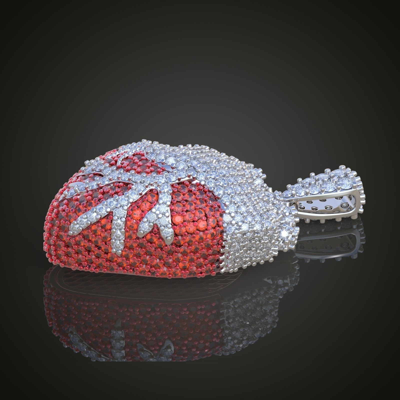 Exclusive Pendant model 3D 0161 printable model9 3D print model_4