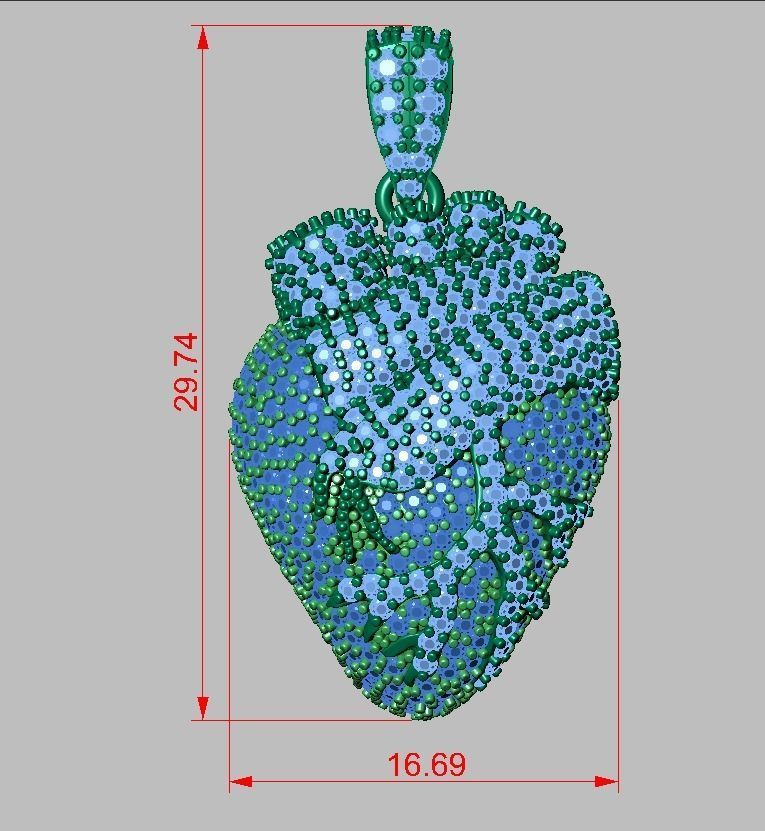 Exclusive Pendant model 3D 0161 printable model9 3D print model_15