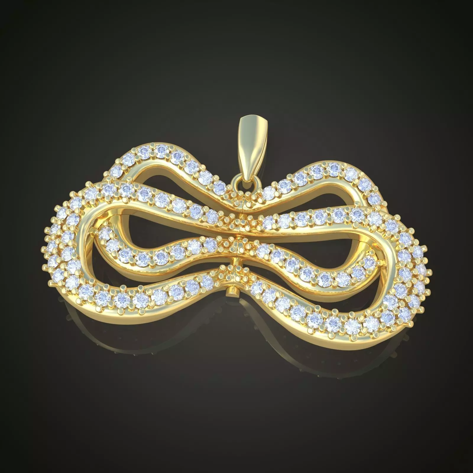 Exclusive Pendant model 3D 0164 printable model 3D print model