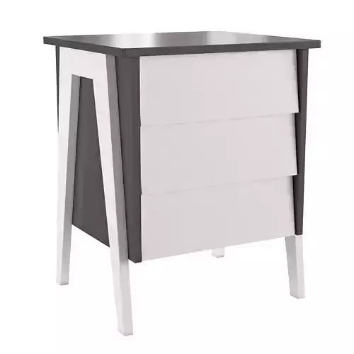 Cabinet Scandi 3D model