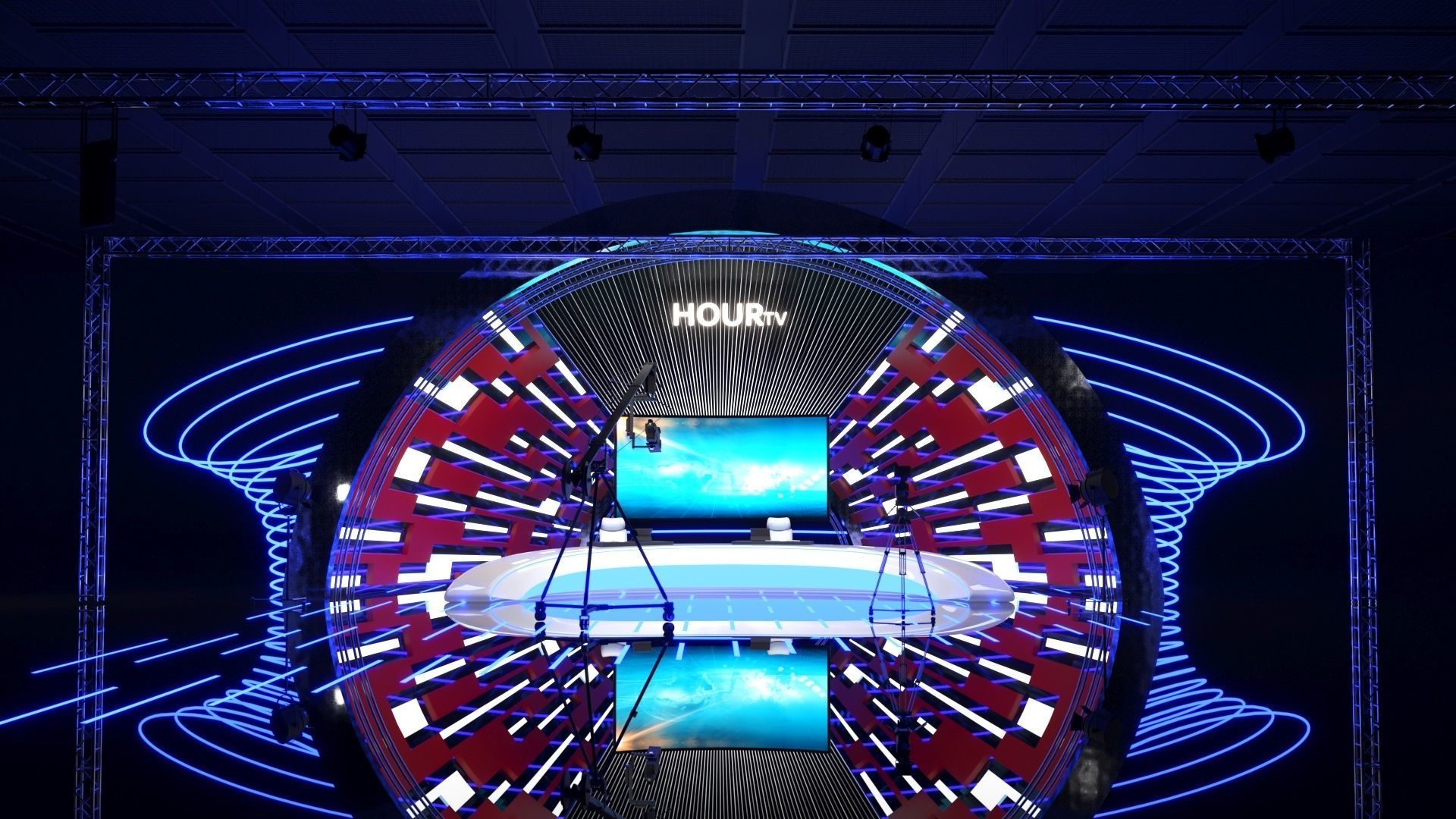 VR Studio SD 32 3D model_1