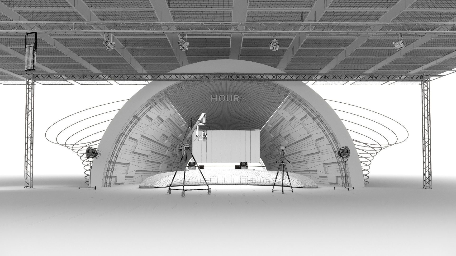 VR Studio SD 32 3D model_8