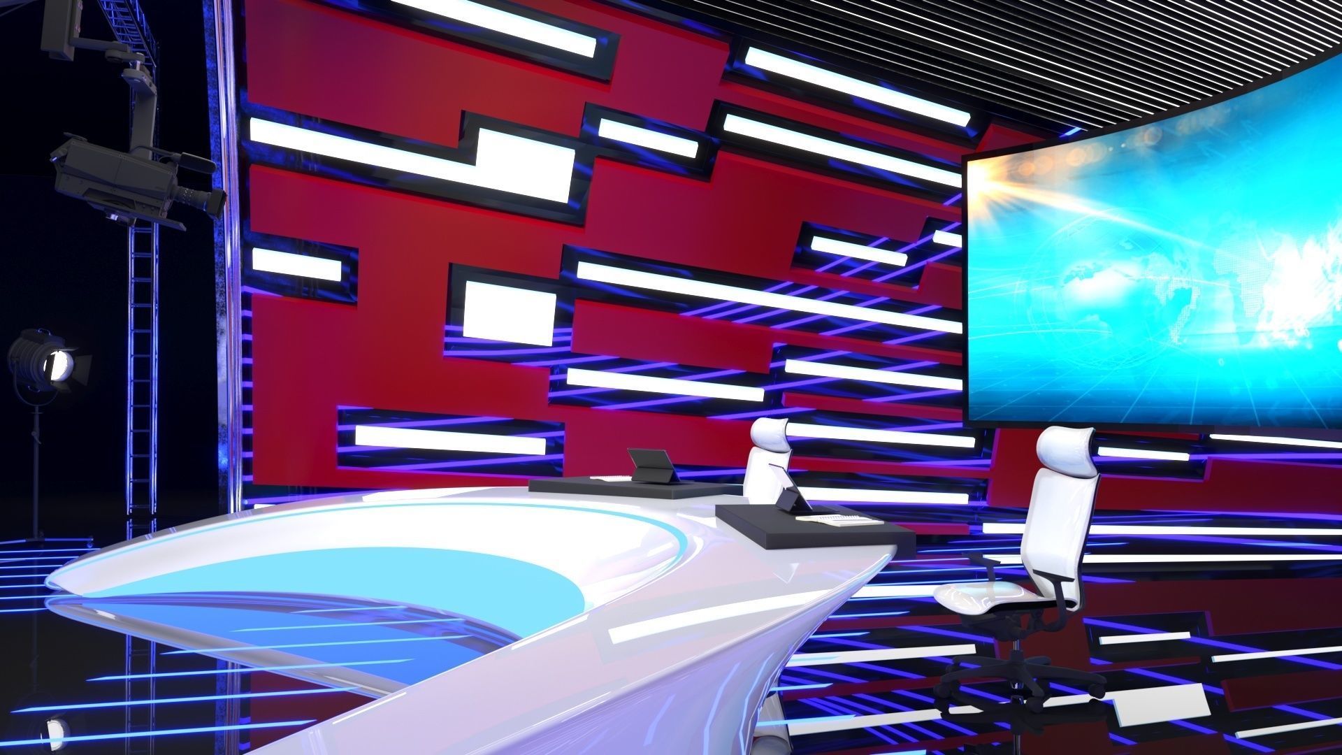 VR Studio SD 32 3D model_4