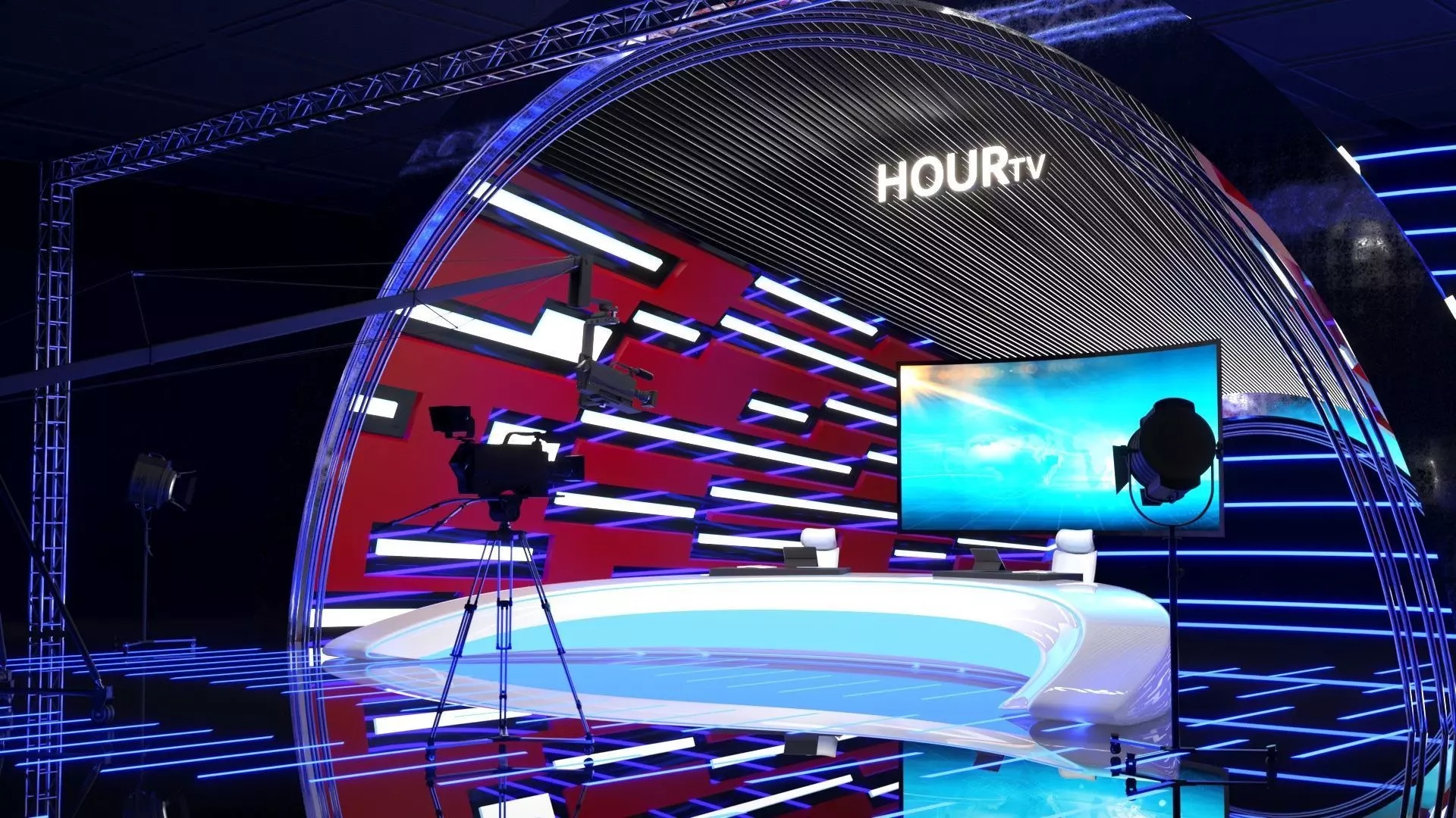 VR Studio SD 32 3D model_0