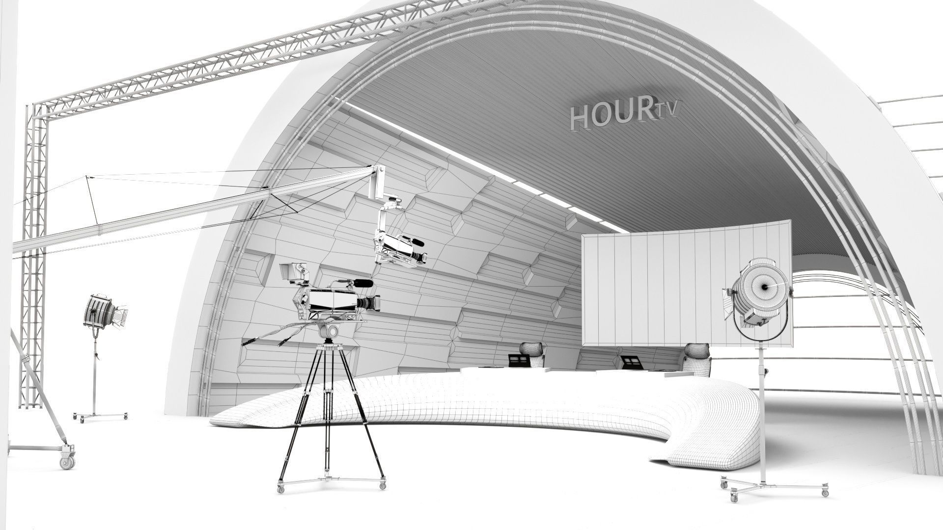 VR Studio SD 32 3D model_7