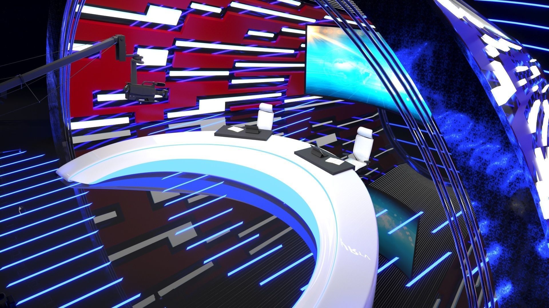 VR Studio SD 32 3D model_5