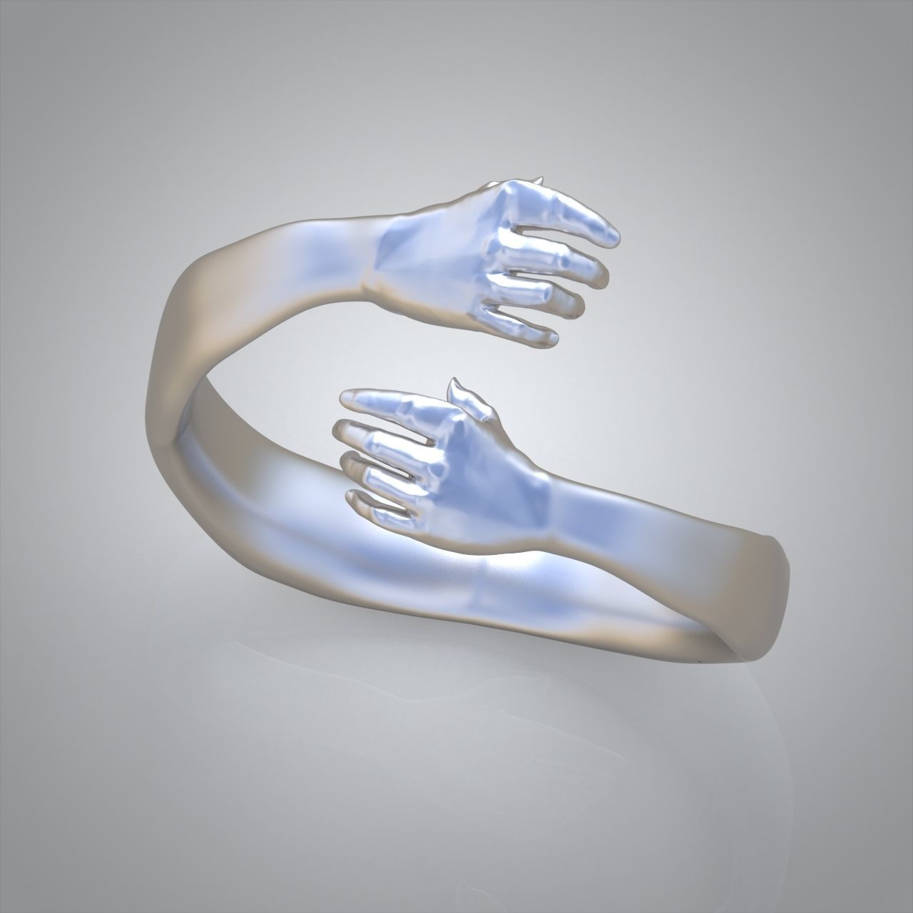 Ring model 0245 3D printable model14 3D print model_3