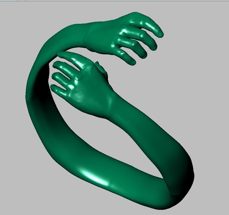 Ring model 0245 3D printable model14 3D print model_12