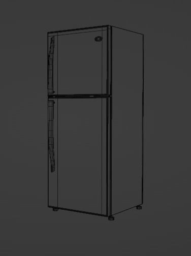 Fridge 3d model 3D model_8