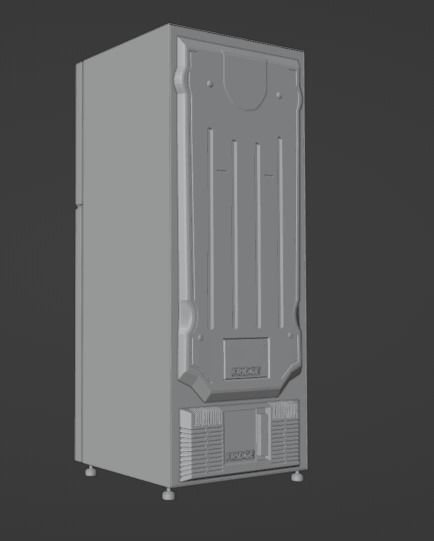 Fridge 3d model 3D model_4