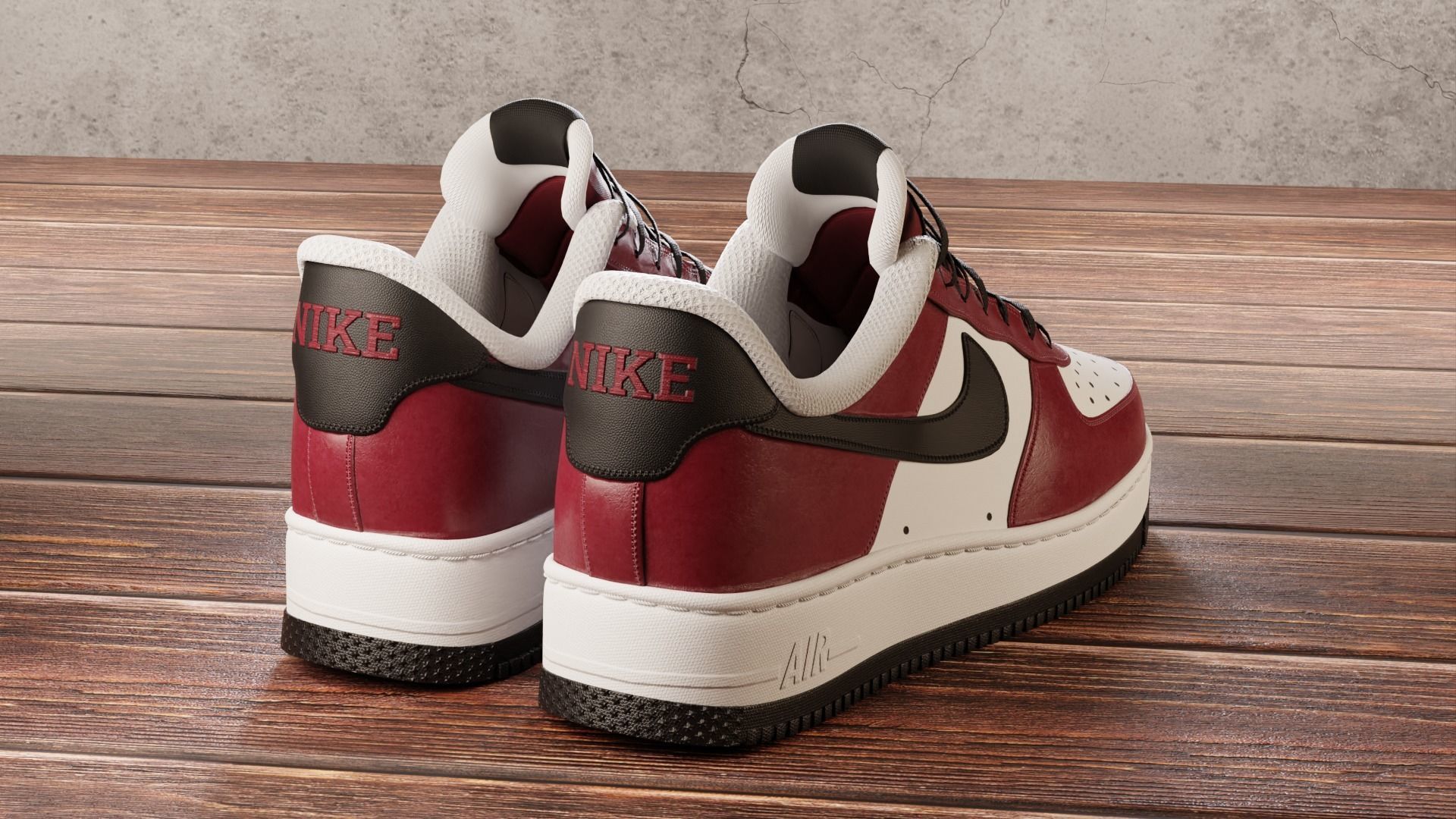 Nike Air Force 1 Lv8 3D model_2