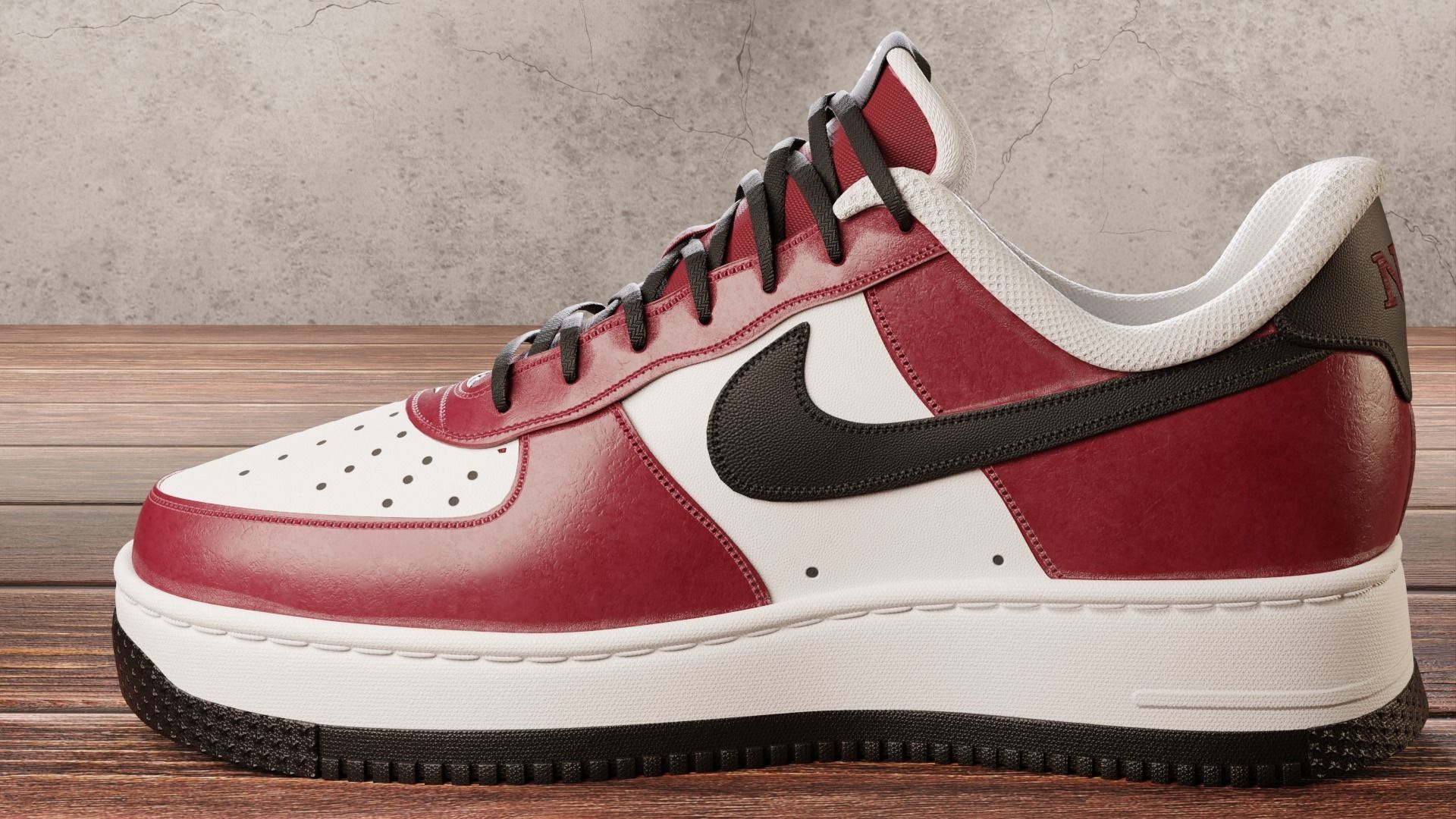 Nike Air Force 1 Lv8 3D model_4