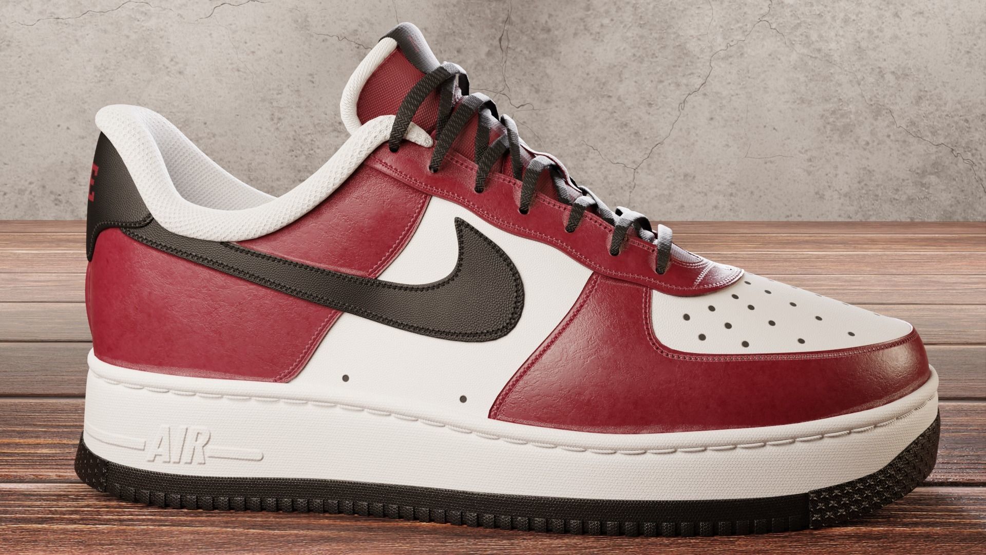 Nike Air Force 1 Lv8 3D model_3