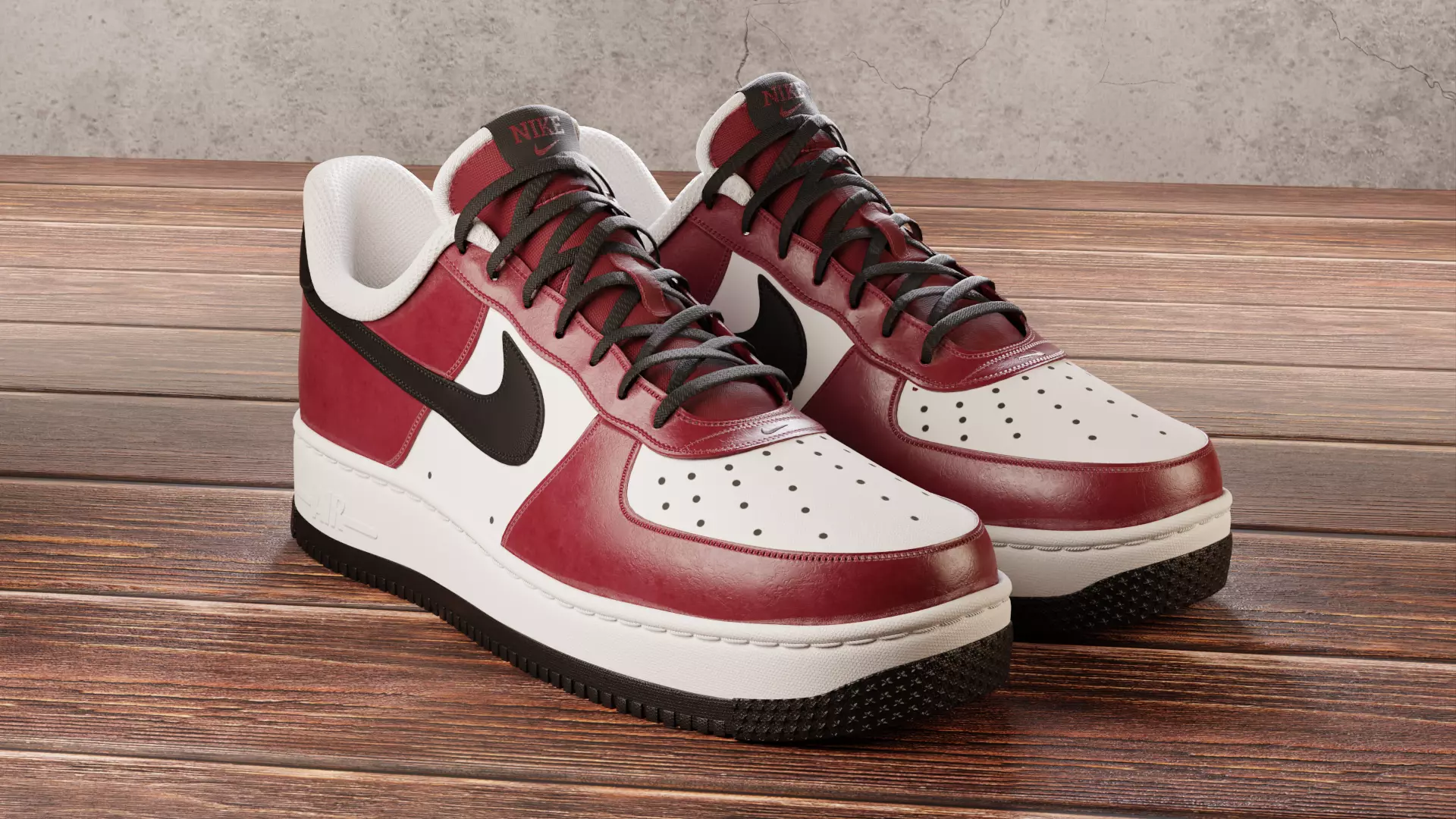 Nike Air Force 1 Lv8 3D model_0