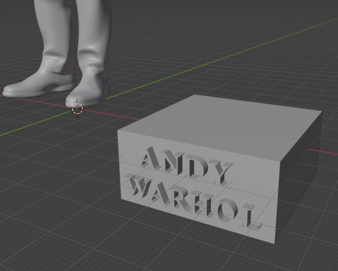 Andy Warhol 3D print model_3