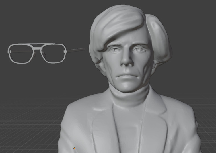 Andy Warhol 3D print model_24