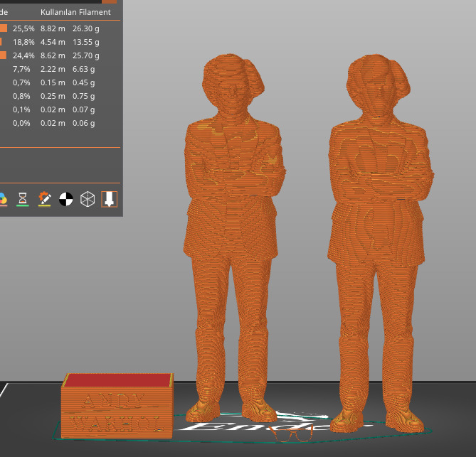 Andy Warhol 3D print model_31