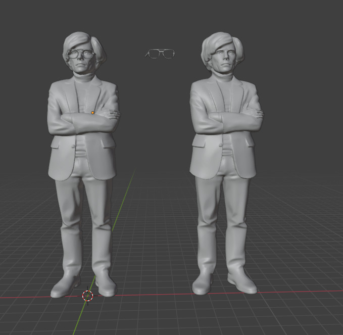 Andy Warhol 3D print model_18
