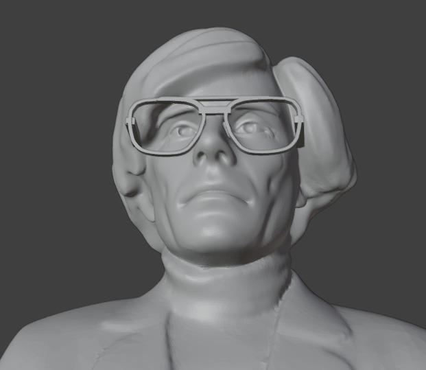 Andy Warhol 3D print model_14