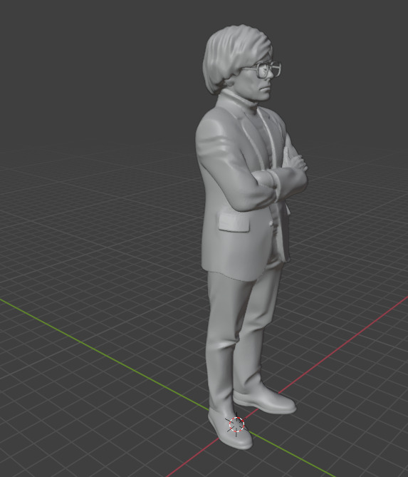 Andy Warhol 3D print model_5