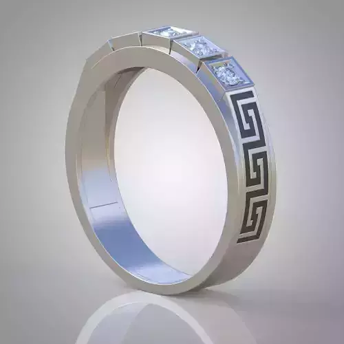  Ring 0259 3D printable model 