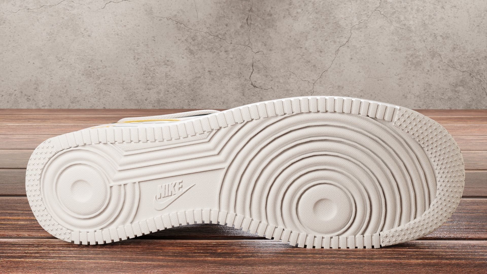 Nike Air Force 1 Custom 3D model_5