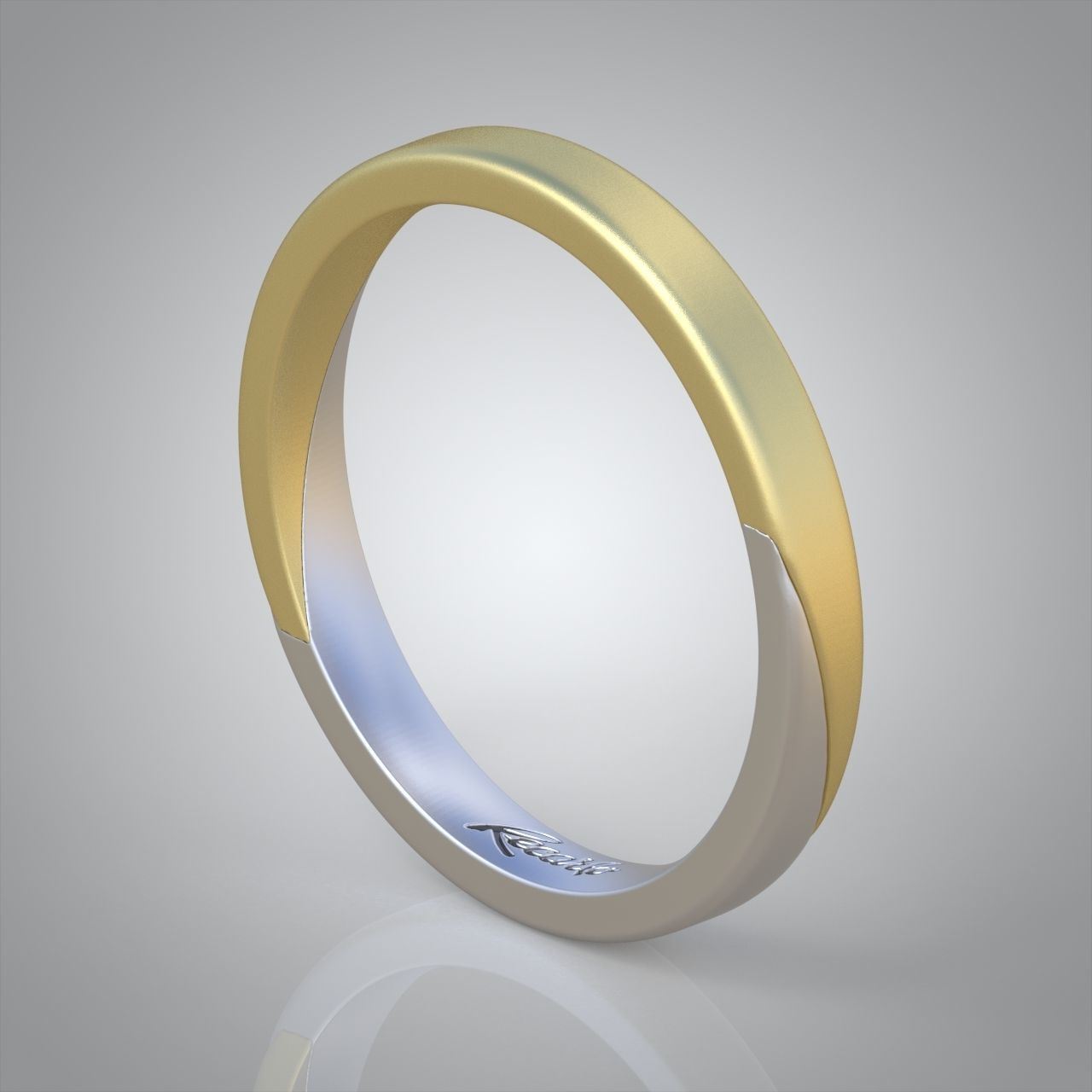 Diamond ring 0270 3D printable model 3D print model_2