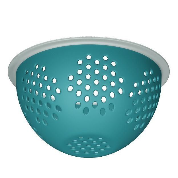 Plastic Fruit Sieve 3D model_2