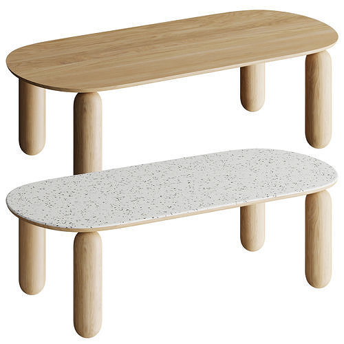 Morelato DOLMEN Table 3D model